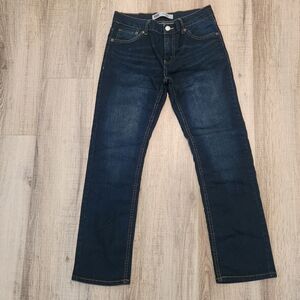 Levi’s 511 Slim Jeans Youth Boys 14 Regular W27 L27 Dark Wash Denim Stretch